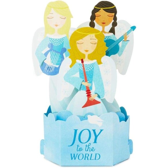 HMK Christmas Boxed Cards - 3 Angels - Picture 1 of 4